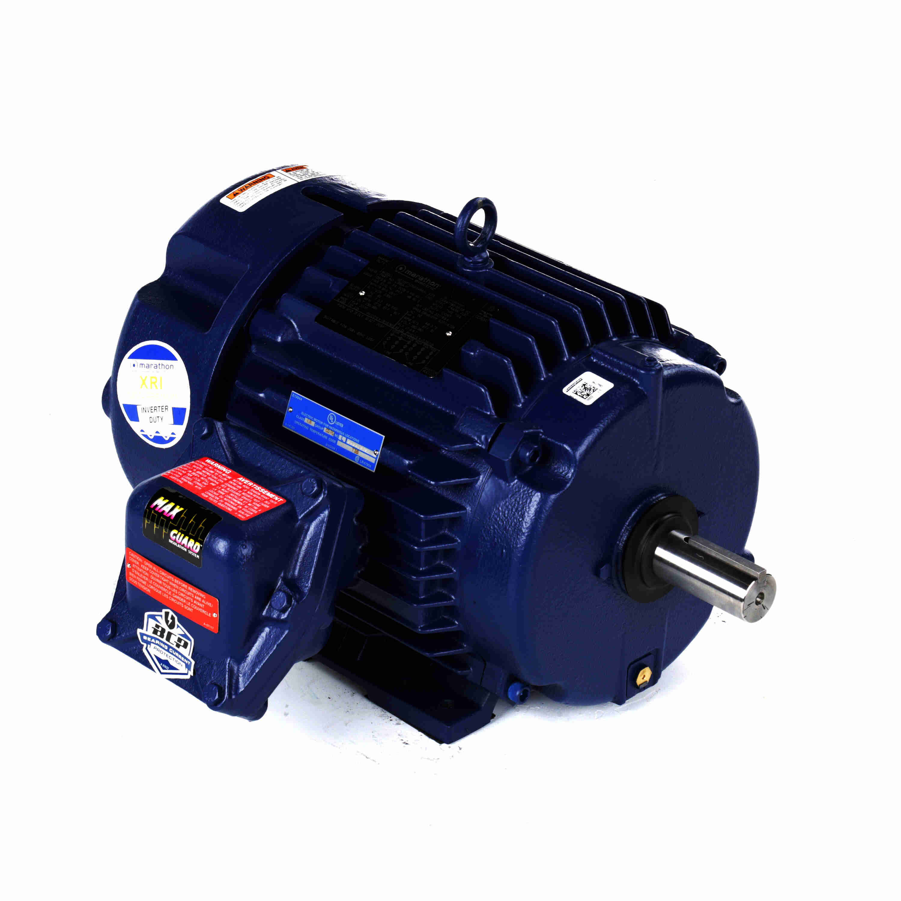 Marathon Electric Explosion Proof Motor, 7.50 & 5 HP, 3 Ph, 60 & 50 Hz, 208-230/460 & 190/380 V, 1800 & 1500 RPM, 213T Frame, EPFC