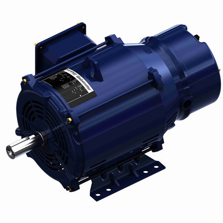 Marathon Electric Brake Motor, 10 & 7.50 HP, 3 Ph, 60 & 50 Hz, 208-230/460 & 190/380 V, 1800 & 1500 RPM, 215T Frame, DP