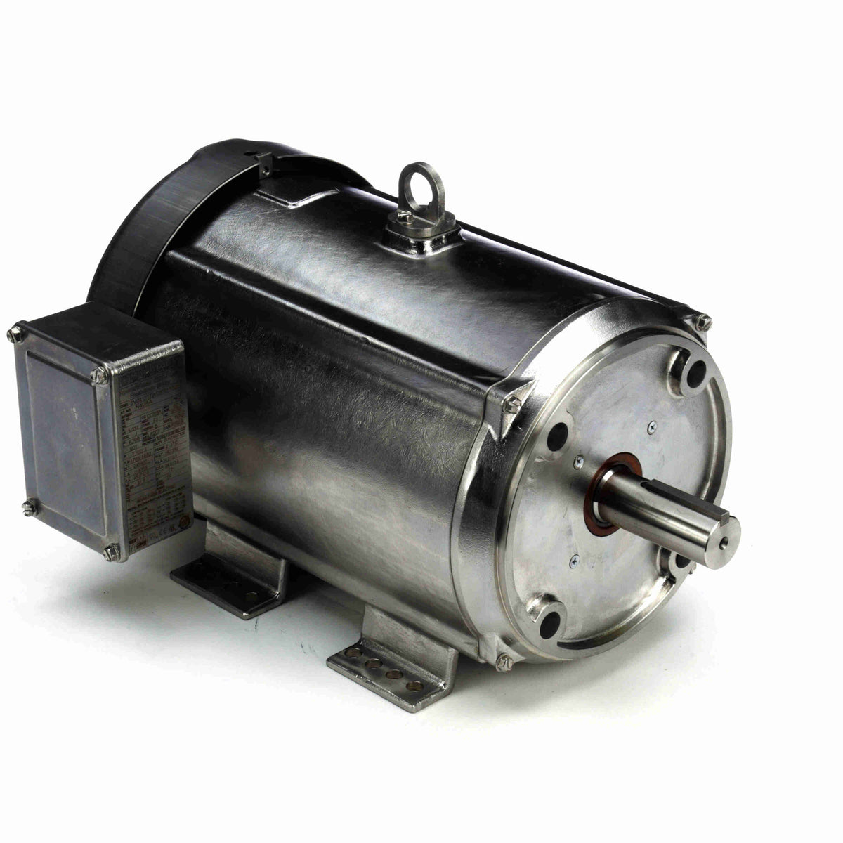 Marathon Electric Close-Coupled Pump Motor, 25 HP, 3 Ph, 60 Hz, 575 V, 1800 & 1800 RPM, 284JM Frame, DP