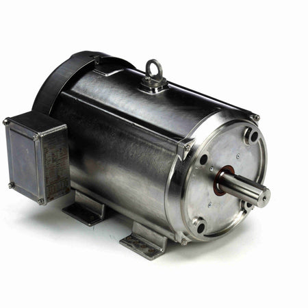 Marathon Electric Close-Coupled Pump Motor, 25 HP, 3 Ph, 60 Hz, 575 V, 1800 & 1800 RPM, 284JM Frame, DP