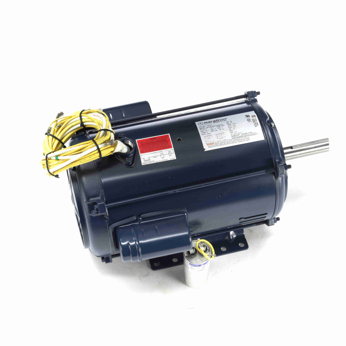 Marathon Electric Crop Dryer Motor, 10 & 15 HP, 1 Ph, 60 & 60 Hz, 230 & 230 V, 3600 & 3600 RPM, 215TZ Frame, DP