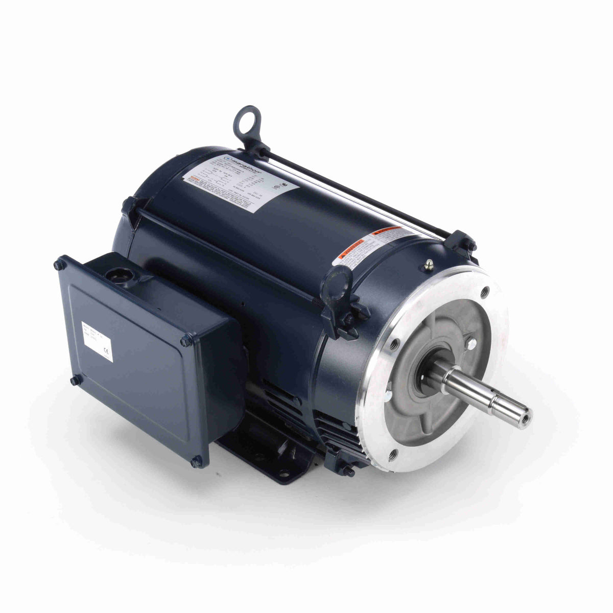 Marathon Electric Close-Coupled Pump Motor, 7.50 HP, 1 Ph, 60 Hz, 230 V, 1800 RPM, 215JM Frame, DP