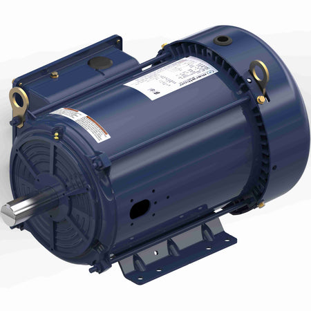 Marathon Electric General Purpose Motor, 10 HP, 1 Ph, 60 Hz, 208-230 V, 3600 & 3600 RPM, 215T Frame, TEFC
