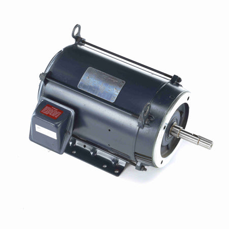 Marathon Electric Close-Coupled Pump Motor, 15 HP, 3 Ph, 60 Hz, 575 V, 3600 RPM, 215JM Frame, DP