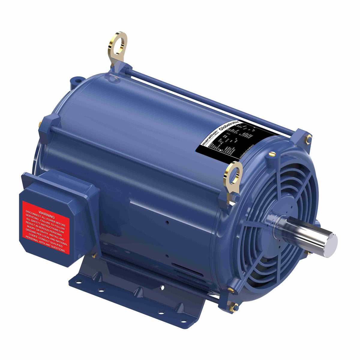 Marathon Electric General Purpose Motor, 5 HP, 3 Ph, 60 Hz, 575 V, 3600 & 3600 RPM, 182T Frame, DP