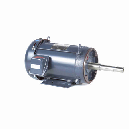Marathon Electric Close-Coupled Pump Motor, 10 & 7.50 HP, 3 Ph, 60 & 50 Hz, 230/460 & 190/380 V, 215JP Frame, TEFC