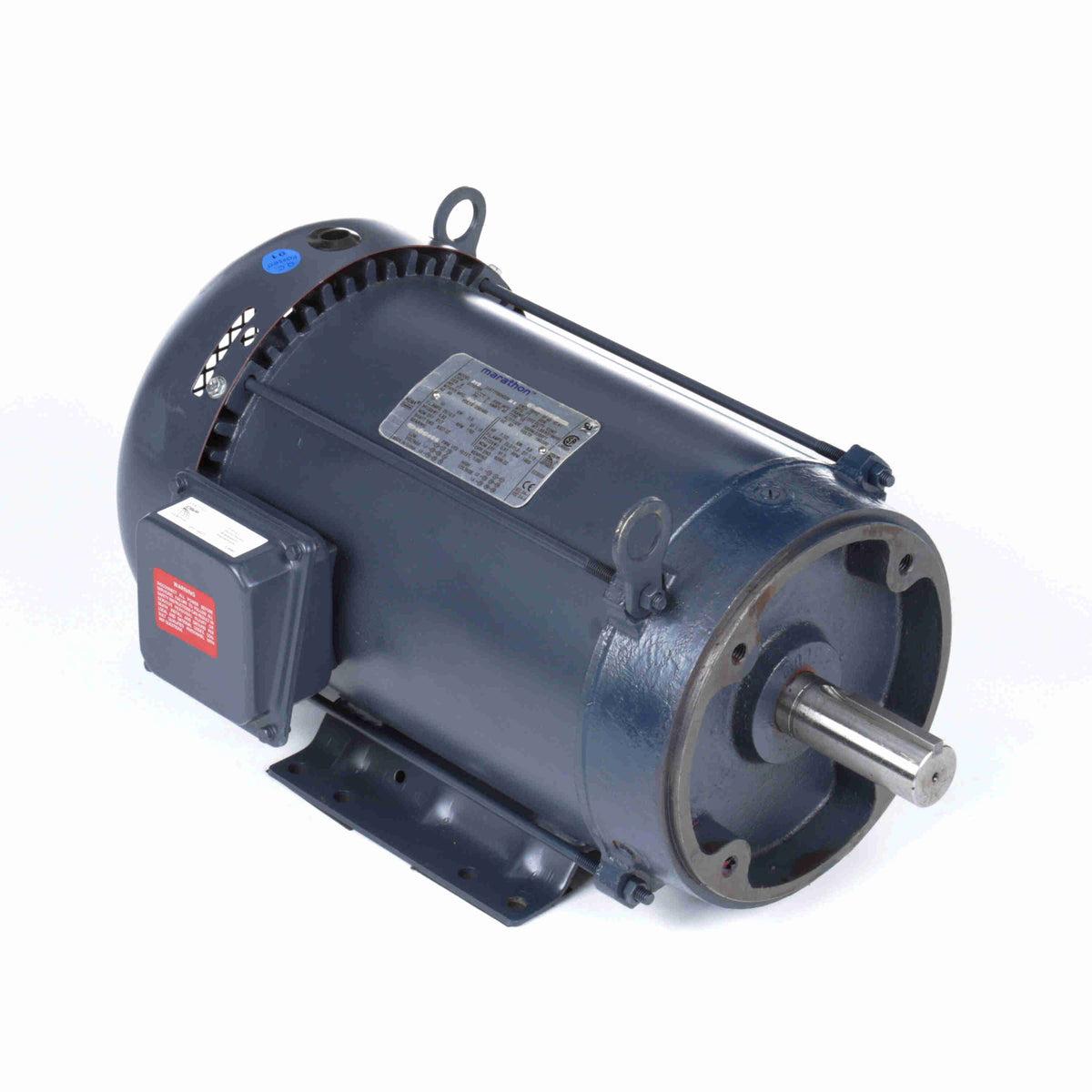 Marathon Electric General Purpose Motor, 10 & 7.50 HP, 3 Ph, 60 & 50 Hz, 230/460 & 190/380 V, 215TC Frame, TEFC