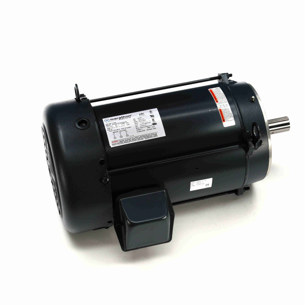 Marathon Electric General Purpose Motor, 40 & 30 HP, 3 Ph, 60 & 50 Hz, 230/460 & 190/380 V, 1800 & 1500 RPM, 324TS Frame, DP