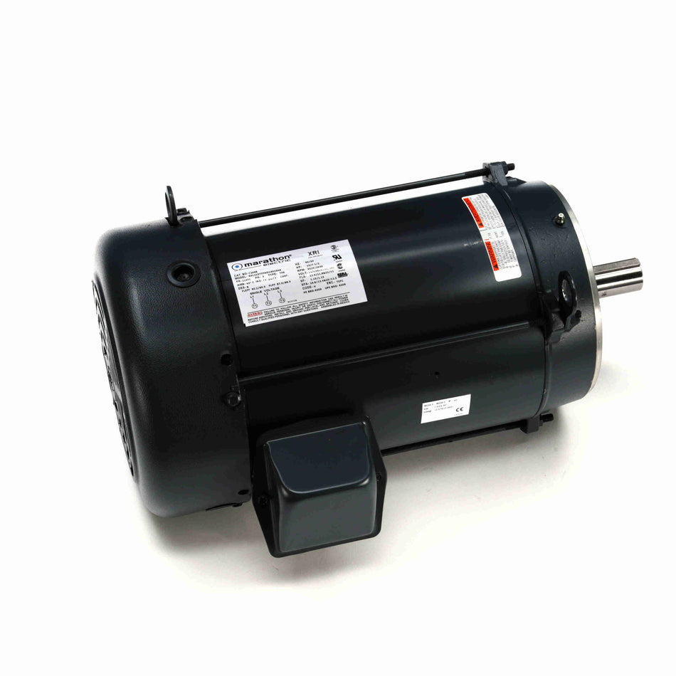 Marathon Electric General Purpose Motor, 40 & 30 HP, 3 Ph, 60 & 50 Hz, 230/460 & 190/380 V, 1800 & 1500 RPM, 324TS Frame, DP