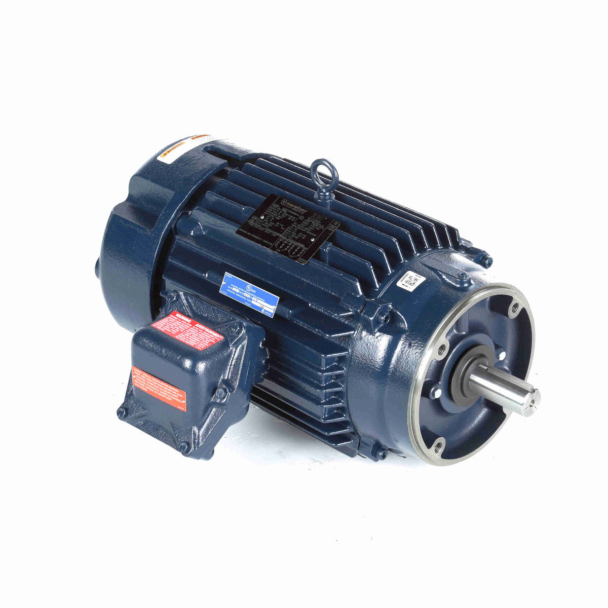 Marathon Electric Explosion Proof Motor, 15 & 10 HP, 3 Ph, 60 & 50 Hz, 230/460 & 190/380 V, 1800 & 1500 RPM, 254TC Frame, EPFC