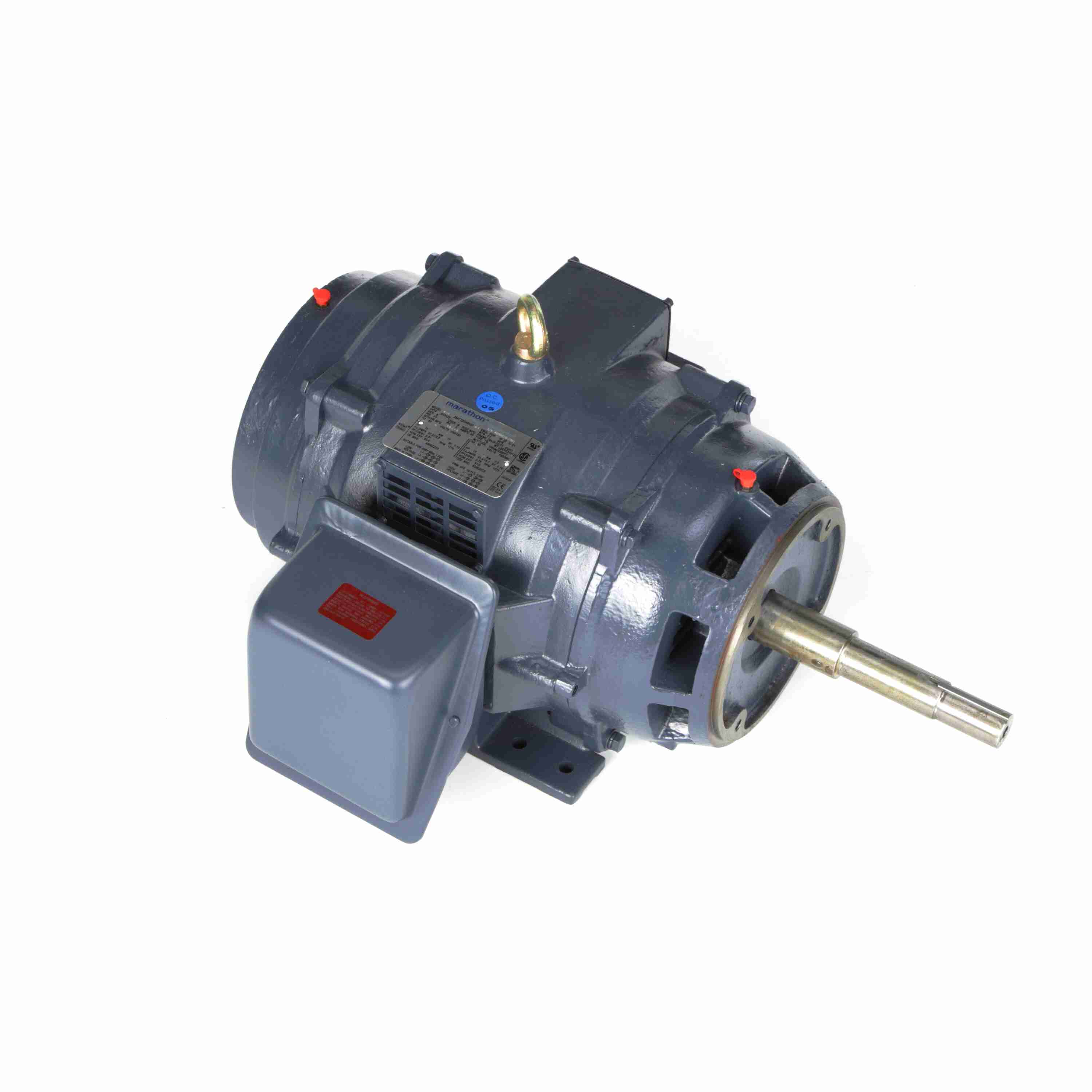 Marathon Electric Close-Coupled Pump Motor, 15 & 10 HP, 3 Ph, 60 & 50 Hz, 230/460 & 190/380 V, 1800 & 1500 RPM, 254JP Frame, DP