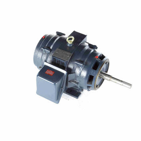 Marathon Electric Close-Coupled Pump Motor, 7.50 HP, 3 Ph, 60 Hz, 575 V, 1200 & 1200 RPM, 254JP Frame, DP
