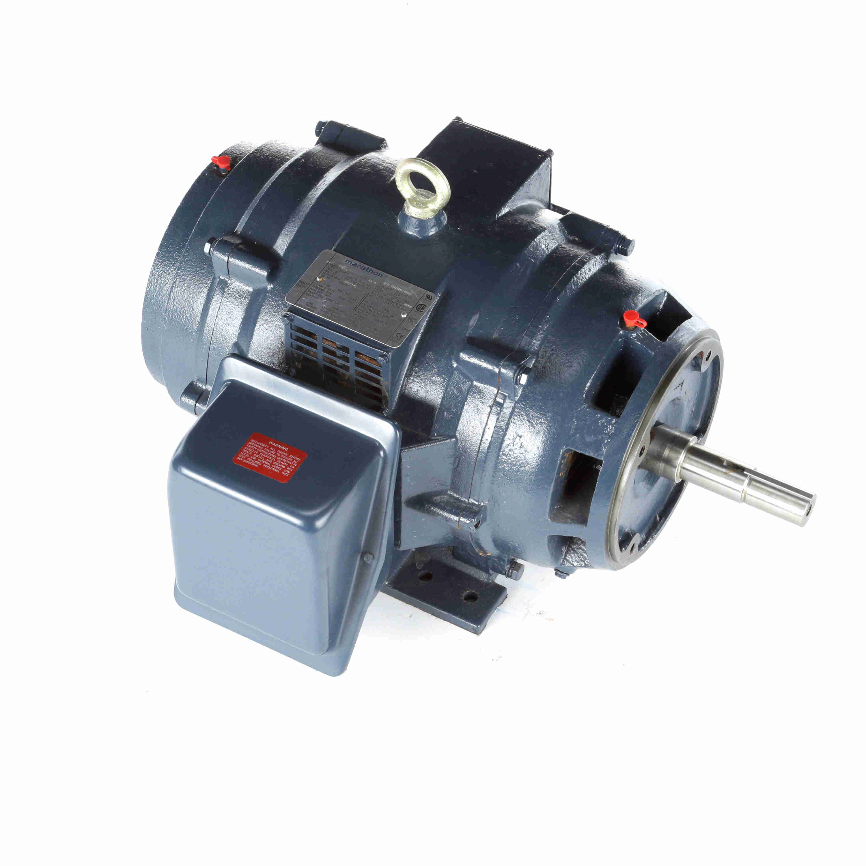Marathon Electric Close-Coupled Pump Motor, 7.50 & 5 HP, 3 Ph, 60 & 50 Hz, 230/460 & 190/380 V, 1200 & 1000 RPM, 254JM Frame, DP