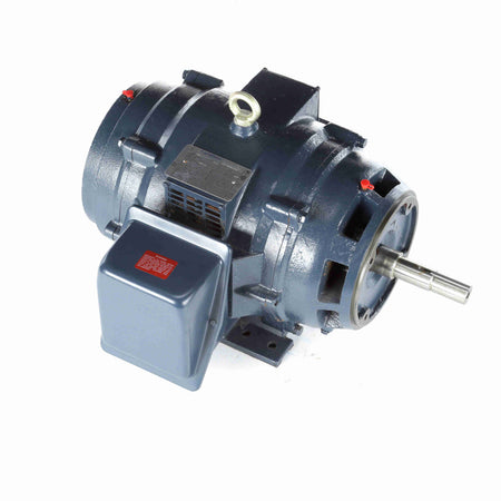 Marathon Electric Close-Coupled Pump Motor, 7.50 & 5 HP, 3 Ph, 60 & 50 Hz, 230/460 & 190/380 V, 1200 & 1000 RPM, 254JM Frame, DP