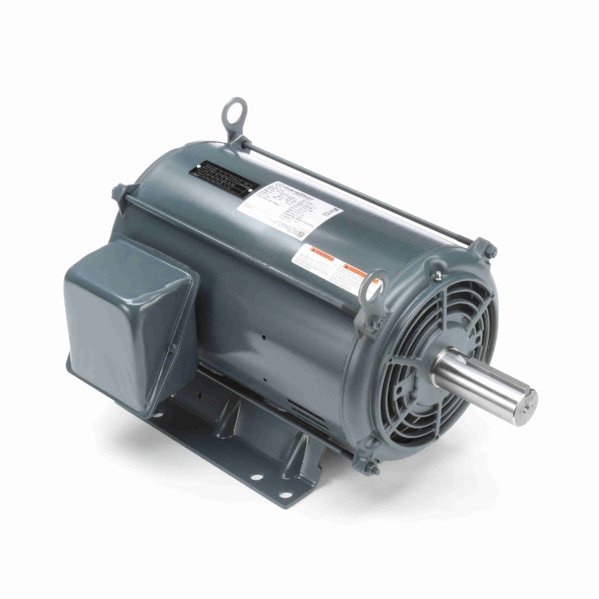 Marathon Electric Multispeed Motor, 7.50 & 1.88 HP, 3 Ph, 60 & 60 Hz, 460 & 460 V, 1800 & 1800 RPM, 254T Frame, DP