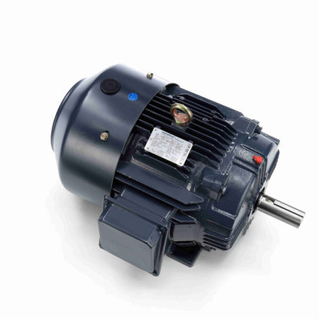 Marathon Electric General Purpose Motor, 15 & 10 HP, 3 Ph, 60 & 50 Hz, 230/460 & 190/380 V, 1800 & 1500 RPM, 254T Frame, TEFC