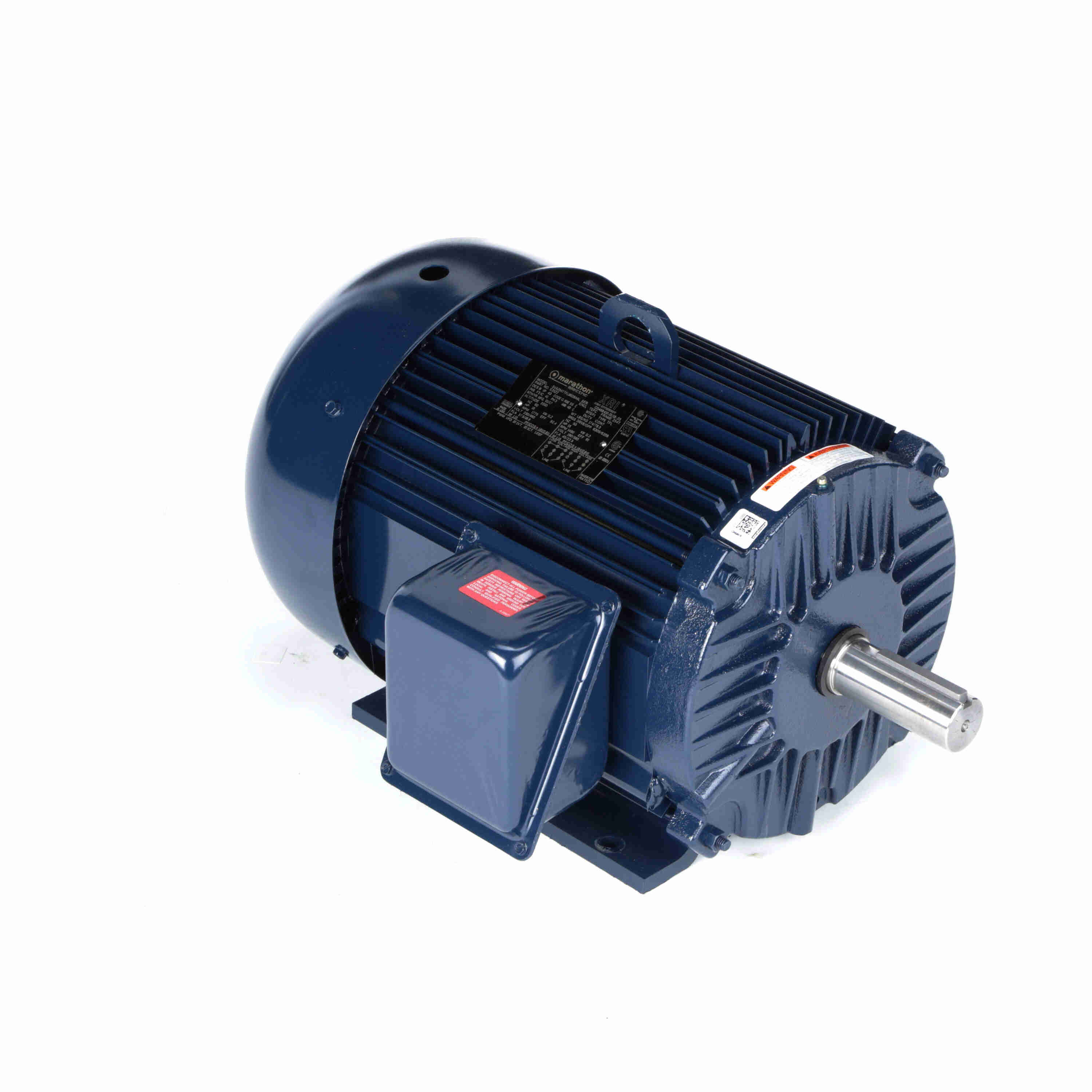 Marathon Electric General Purpose Motor, 15 & 15 HP, 3 Ph, 60 & 50 Hz, 230/460 & 190/380 V, 1800 & 1500 RPM, 254T Frame, TEFC