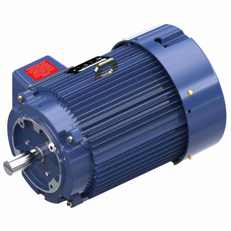 Marathon Electric General Purpose Motor, 15 & 10 HP, 3 Ph, 60 & 50 Hz, 230/460 & 190/380 V, 1800 & 1500 RPM, 254TC Frame, TEFC