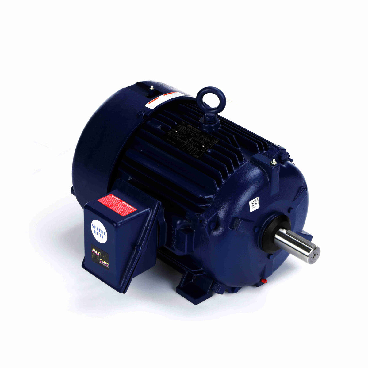 Marathon Electric Severe Duty Motor, 15 & 10 HP, 3 Ph, 60 & 50 Hz, 230/460 & 190/380 V, 1800 & 1500 RPM, 254T Frame, TEFC