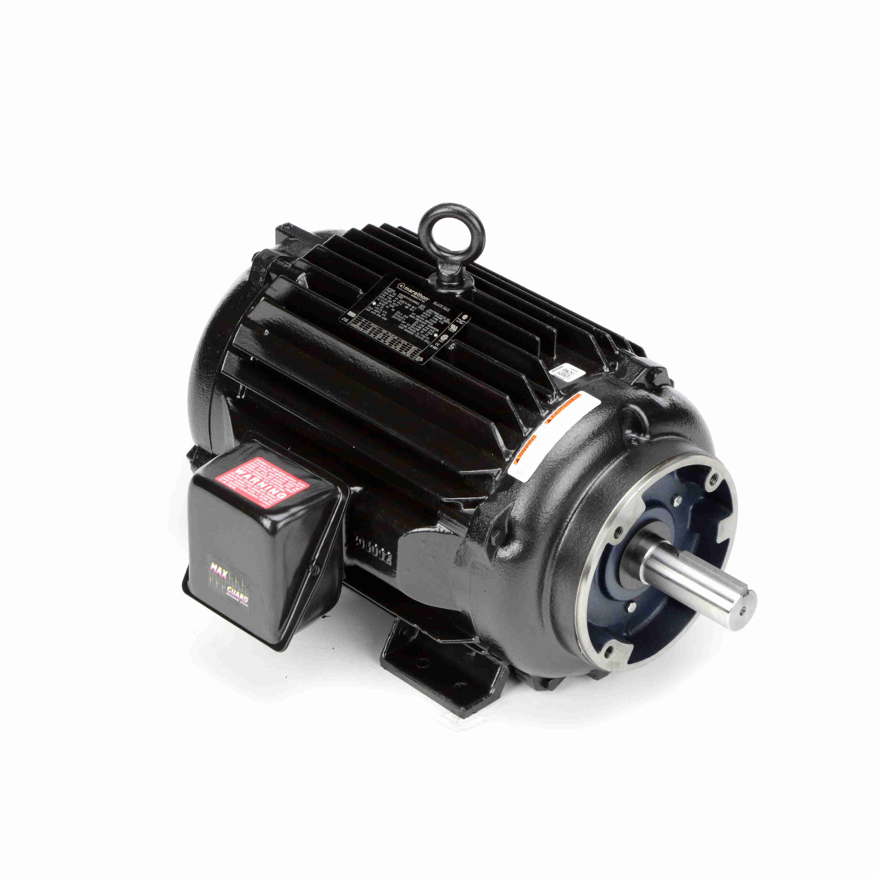 Marathon Electric Speed Ratio Motor, 20 HP, 3 Ph, 60 Hz, 575 V, 1800 RPM, 256TC Frame, TENV