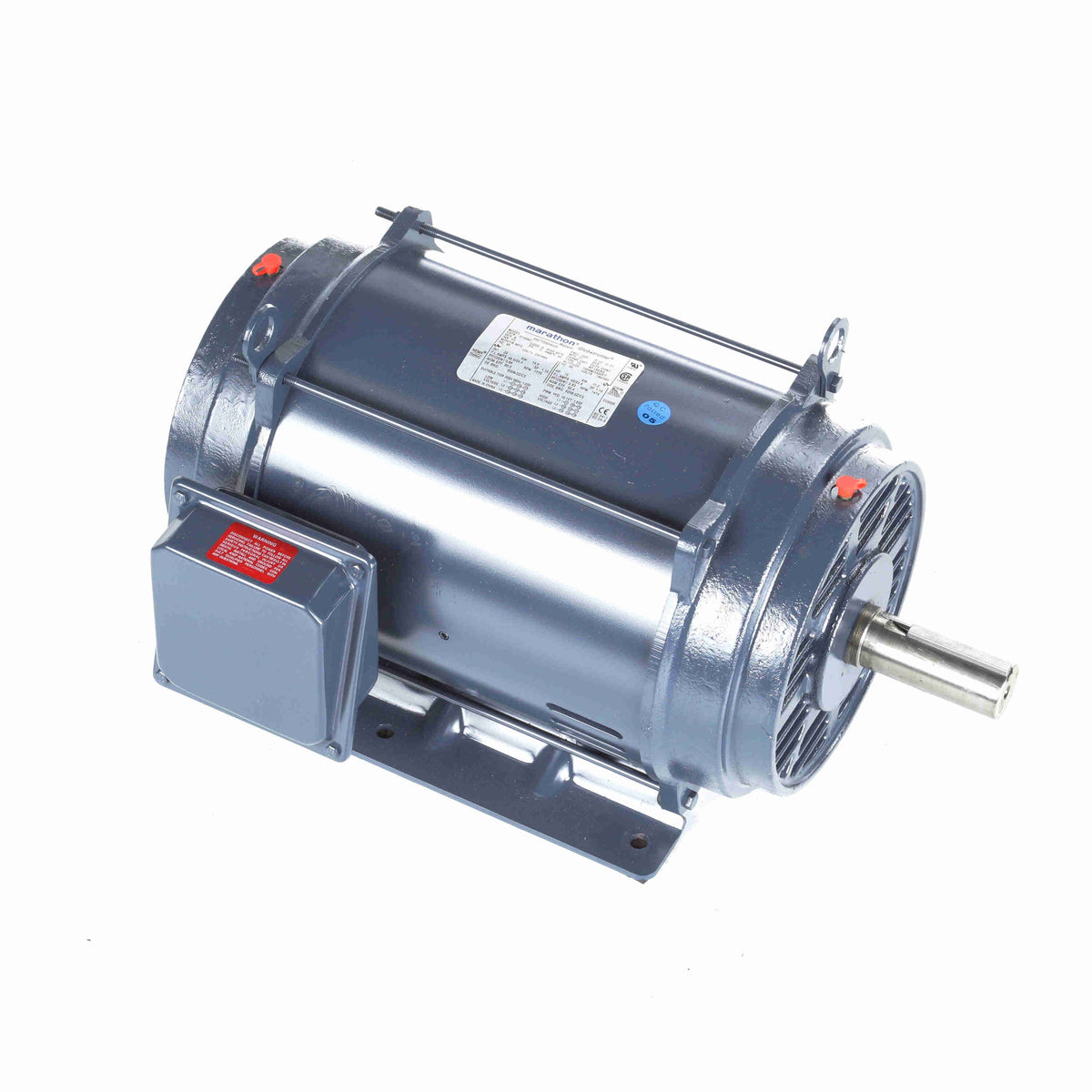 Marathon Electric General Purpose Motor, 20 & 15 HP, 3 Ph, 60 & 50 Hz, 230/460 & 190/380 V, 1800 & 1500 RPM, 256T Frame, DP