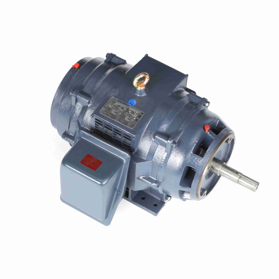 Marathon Electric Close-Coupled Pump Motor, 20 & 15 HP, 3 Ph, 60 & 50 Hz, 230/460 & 190/380 V, 1800 & 1500 RPM, 256JM Frame, DP