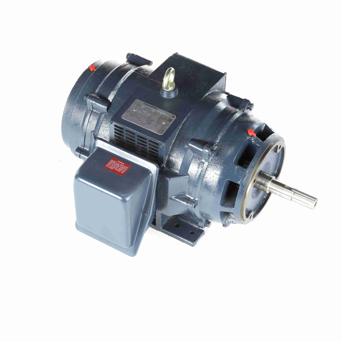 Marathon Electric Close-Coupled Pump Motor, 20 HP, 3 Ph, 60 Hz, 575 V, 1800 RPM, 256JM Frame, DP