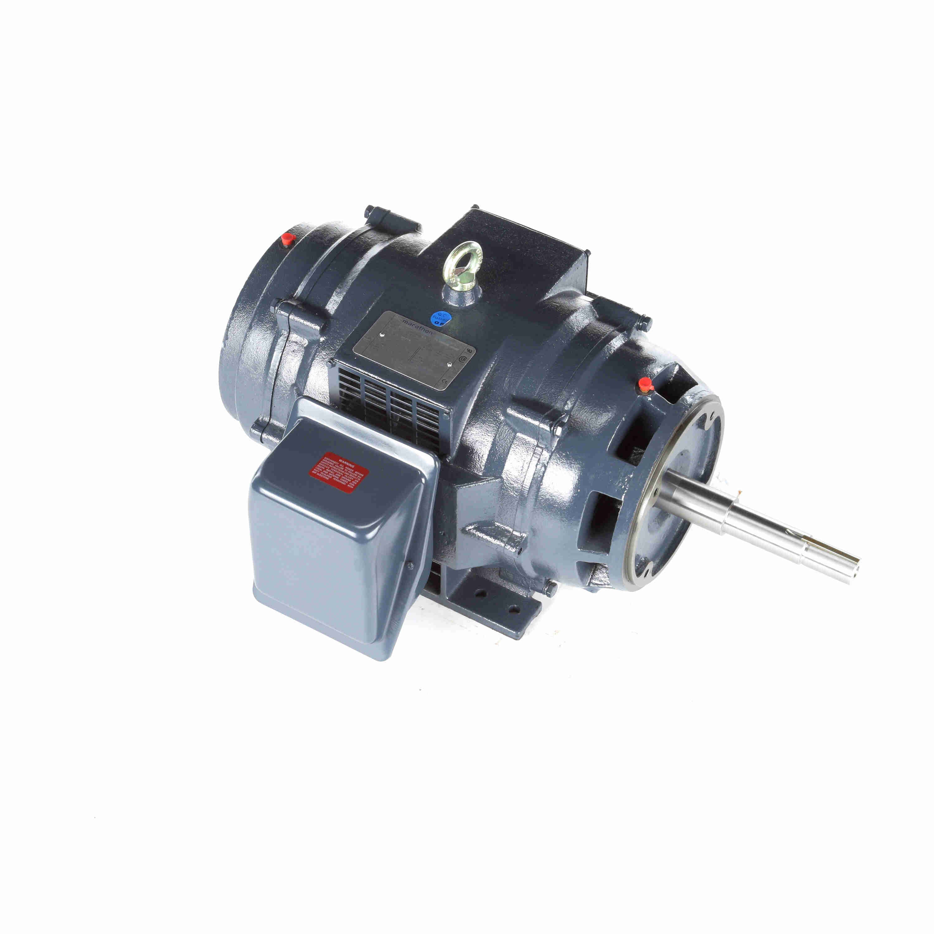 Marathon Electric Close-Coupled Pump Motor, 20 HP, 3 Ph, 60 Hz, 575 V, 1800 RPM, 256JP Frame, DP