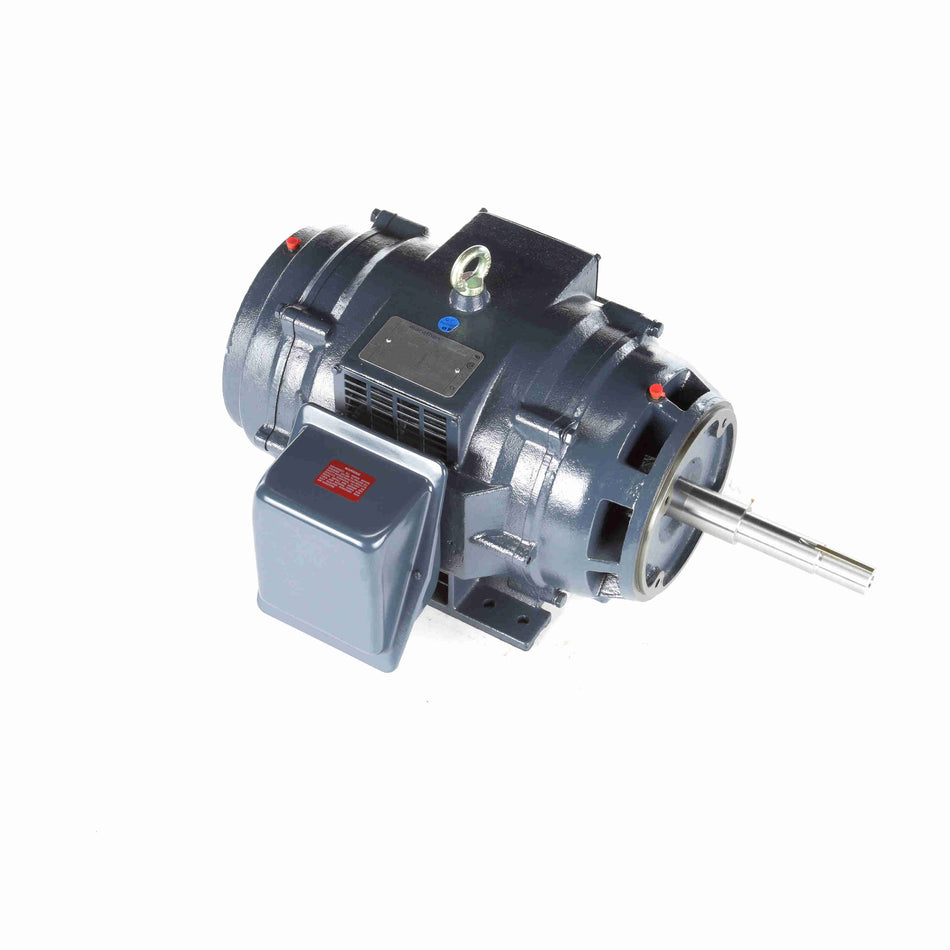 Marathon Electric Close-Coupled Pump Motor, 20 HP, 3 Ph, 60 Hz, 575 V, 1800 RPM, 256JP Frame, DP