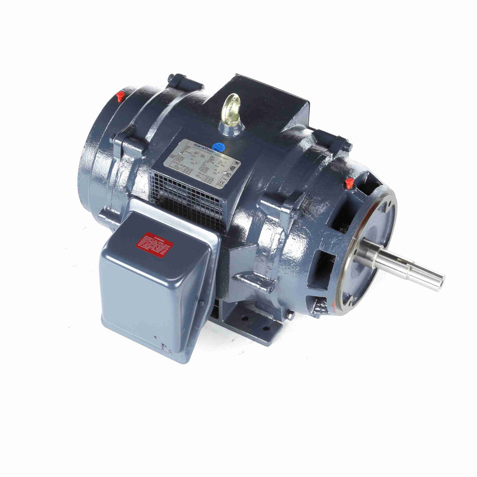 Marathon Electric Close-Coupled Pump Motor, 10 & 7.50 HP, 3 Ph, 60 & 50 Hz, 230/460 & 190/380 V, 1200 & 1000 RPM, 256JM Frame, DP