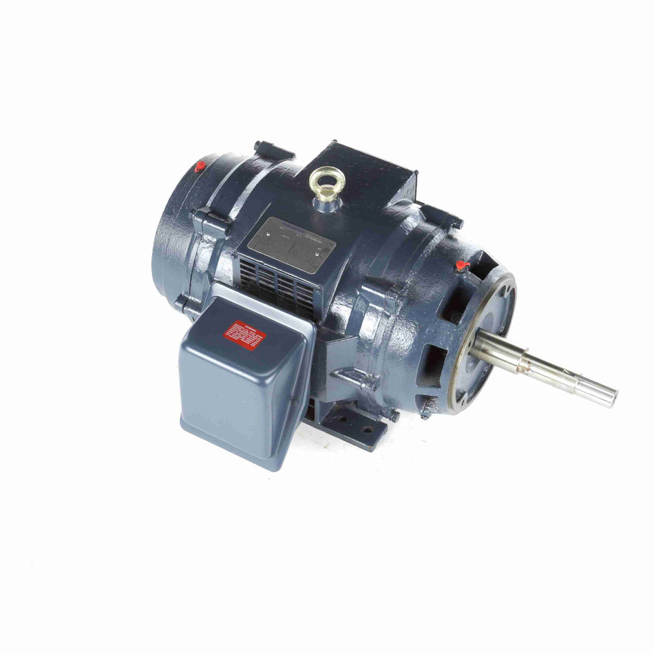 Marathon Electric Close-Coupled Pump Motor, 10 & 7.50 HP, 3 Ph, 60 & 50 Hz, 230/460 & 190/380 V, 1200 & 1000 RPM, 256JP Frame, DP