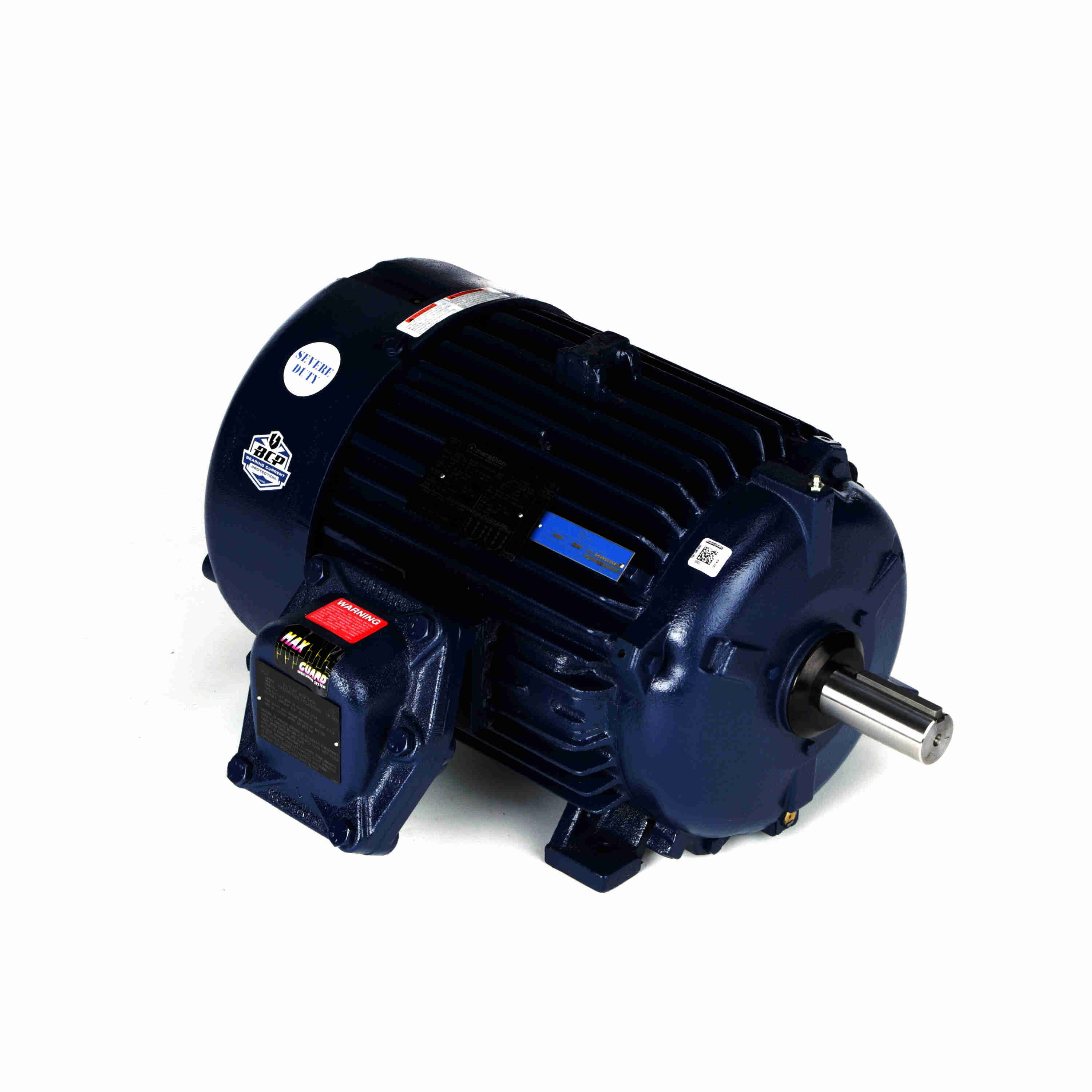 Marathon Electric Explosion Proof Motor, 20 & 15 HP, 3 Ph, 60 & 50 Hz, 230/460 & 190/380 V, 1800 & 1500 RPM, 256T Frame, EPFC