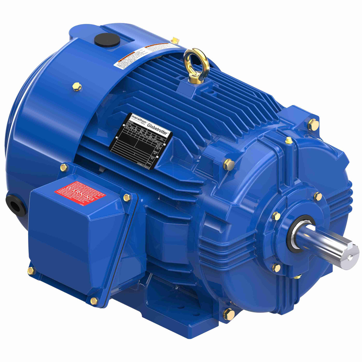Marathon Electric Severe Duty Motor, 15 HP, 3 Ph, 60 Hz, 460 V, 1200 RPM, 284T Frame, TEFC
