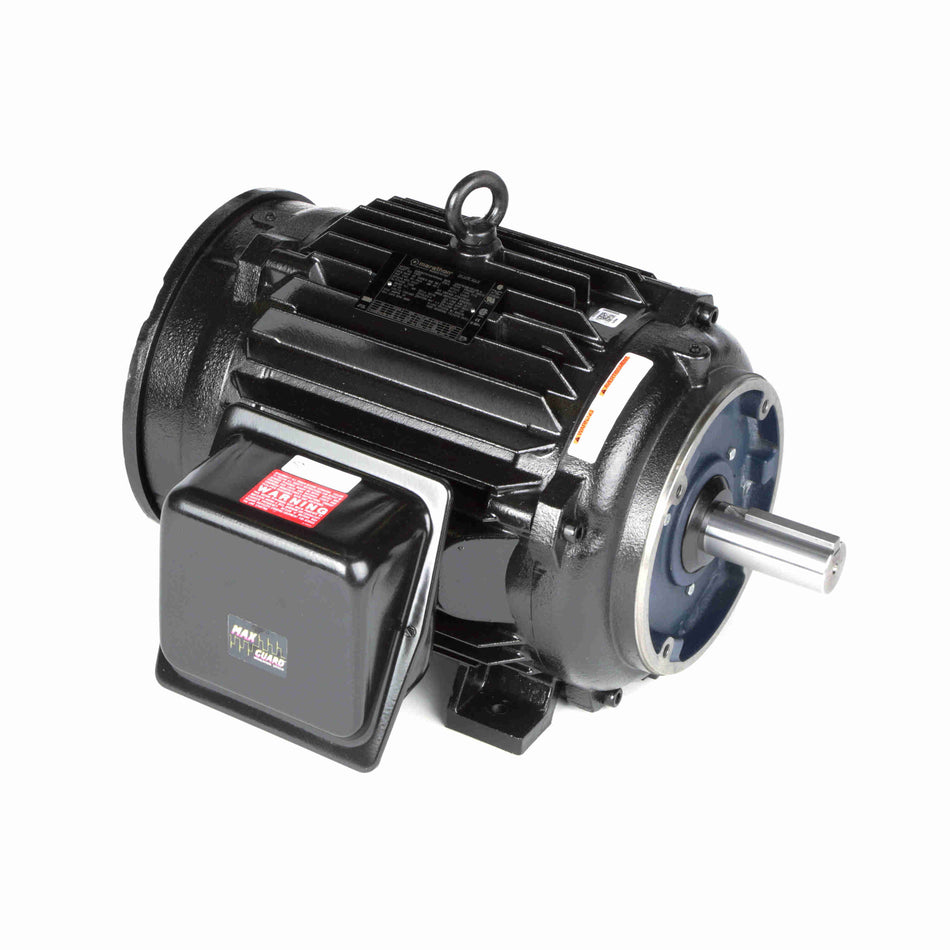 Marathon Electric Speed Ratio Motor, 25 HP, 3 Ph, 60 Hz, 230/460 V, 1800 RPM, 284TC Frame, TENV