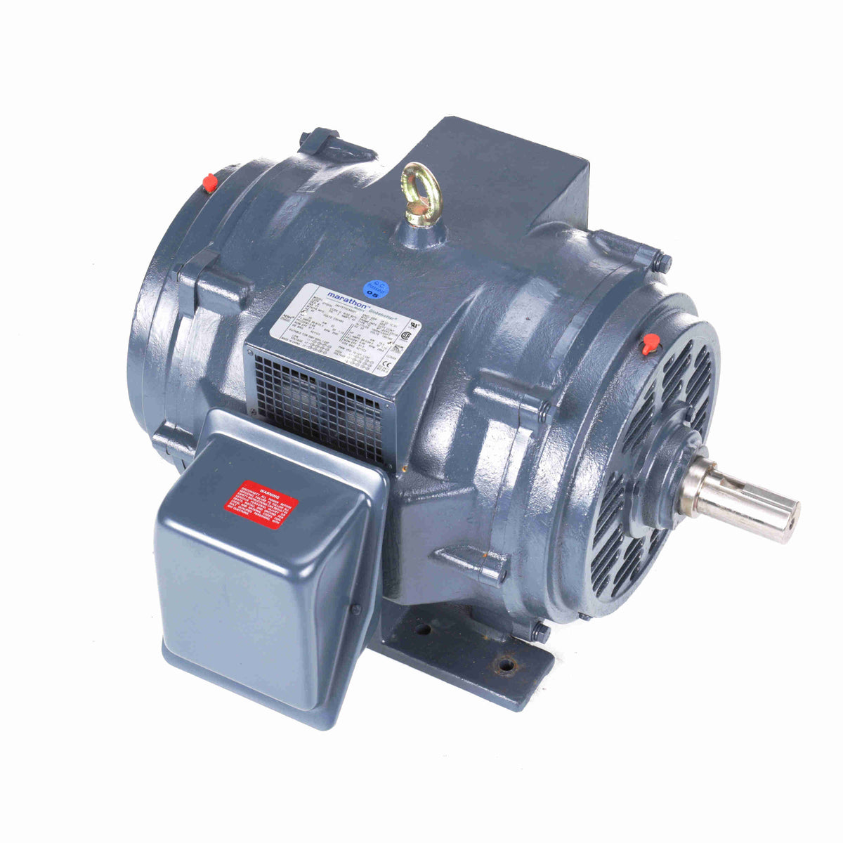Marathon Electric General Purpose Motor, 7.50 HP, 3 Ph, 60 Hz, 200/400 V, 1800 & 1800 RPM, 213T Frame, TEFC