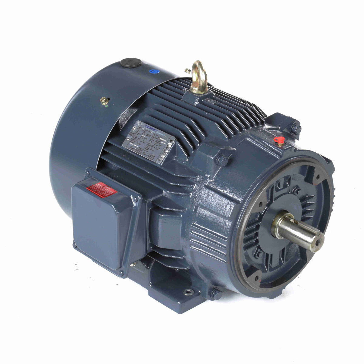 Marathon Electric General Purpose Motor, 25 & 20 HP, 3 Ph, 60 & 50 Hz, 230/460 & 190/380 V, 3600 & 3000 RPM, 284TSC Frame, TEFC
