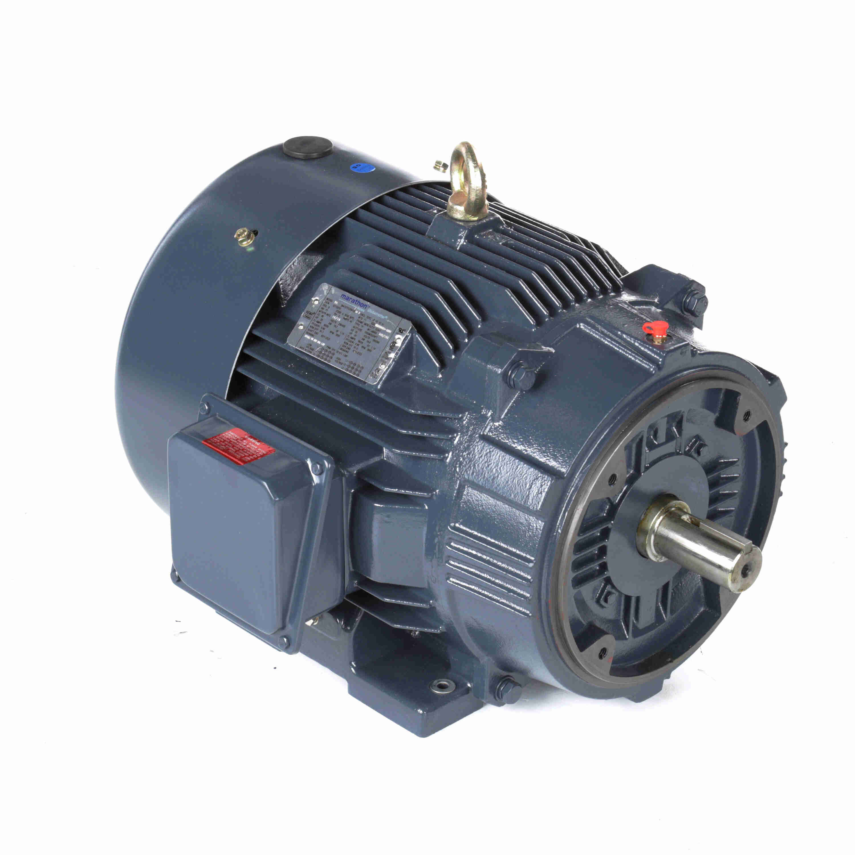 Marathon Electric General Purpose Motor, 25 & 20 HP, 3 Ph, 60 & 50 Hz, 230/460 & 190/380 V, 3600 & 3000 RPM, 284TSC Frame, TEFC