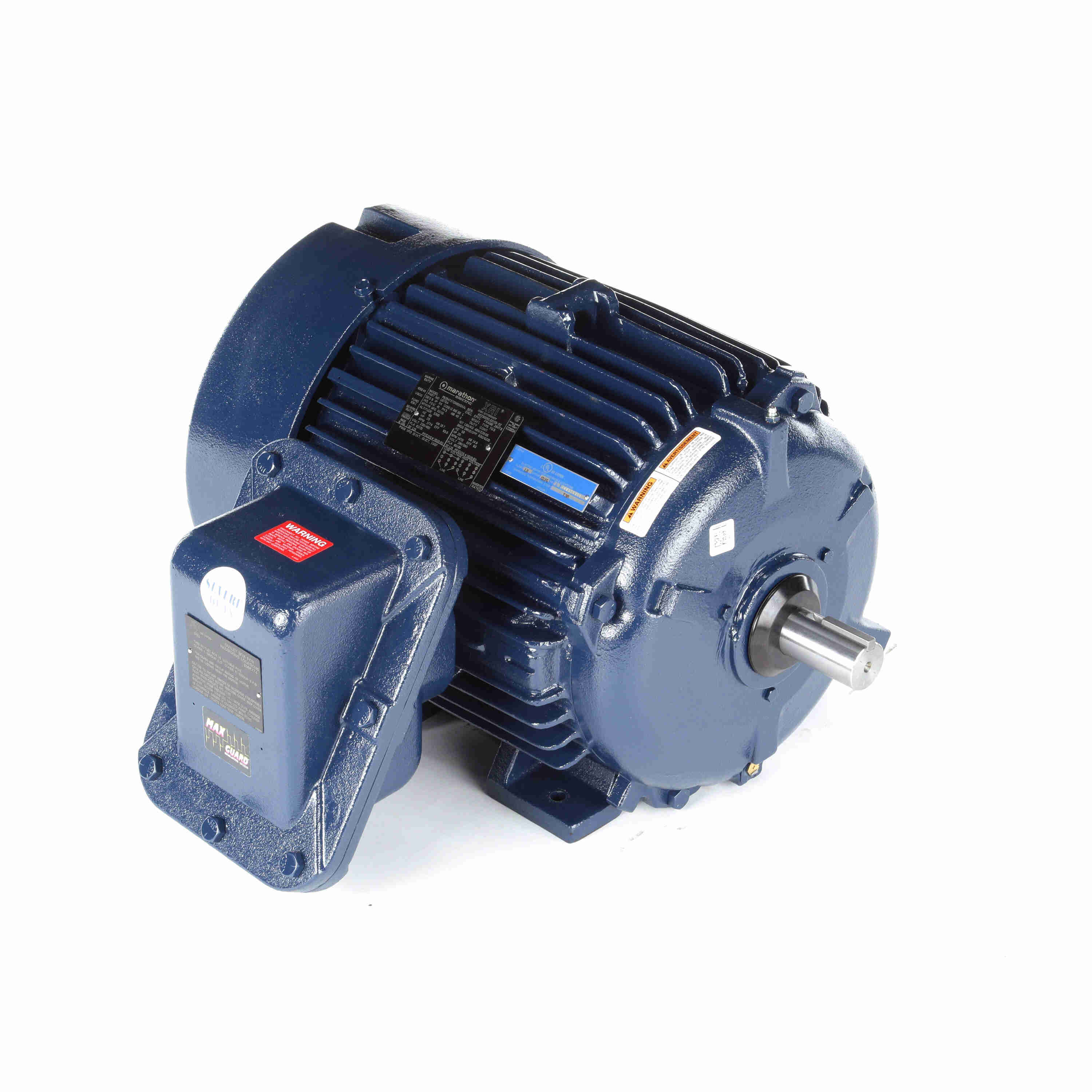Marathon Electric Explosion Proof Motor, 25 & 20 HP, 3 Ph, 60 & 50 Hz, 230/460 & 190/380 V, 1800 & 1500 RPM, 284TS Frame, EPFC