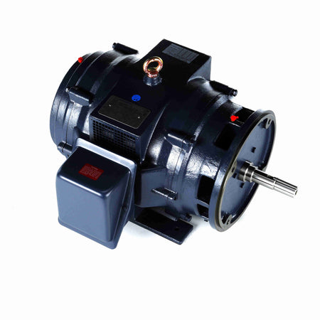 Marathon Electric Close-Coupled Pump Motor, 30 HP, 3 Ph, 60 Hz, 575 V, 3600 RPM, 284JM Frame, DP