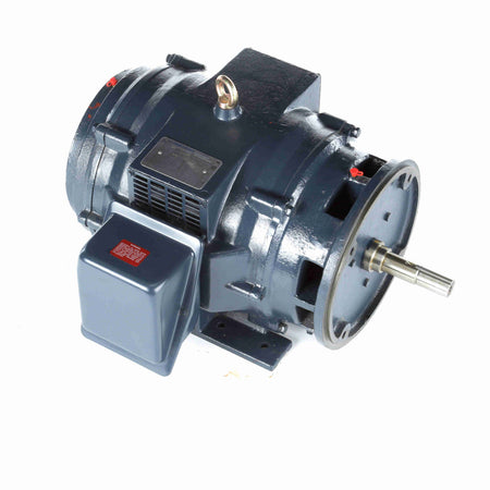 Marathon Electric General Purpose Motor, 10 & 7.50 HP, 3 Ph, 60 & 50 Hz, 230/460 & 190/380 V, 3600 & 3000 RPM, 213TC Frame, DP