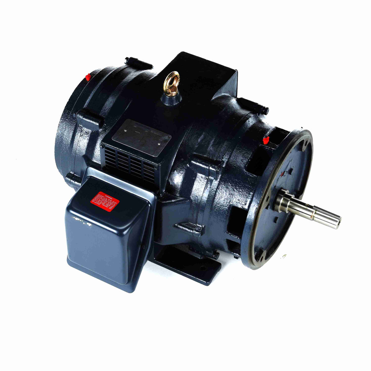 Marathon Electric Close-Coupled Pump Motor, 15 HP, 3 Ph, 60 Hz, 575 V, 1200 & 1200 RPM, 284JM Frame, DP