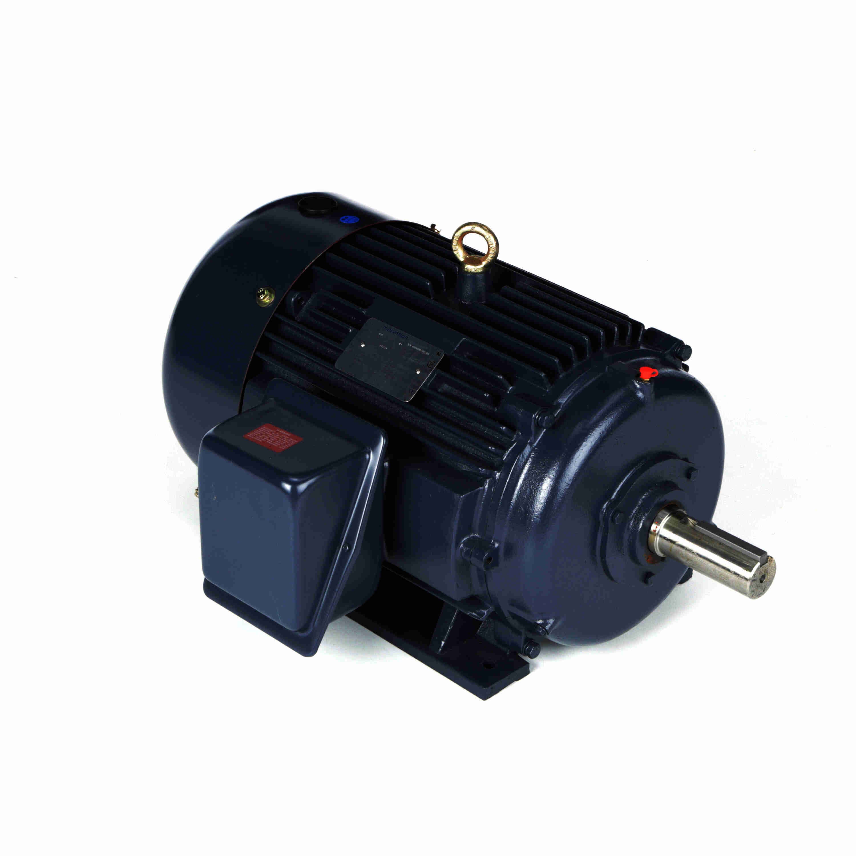 Marathon Electric Close-Coupled Pump Motor, 10 HP, 3 Ph, 60 Hz, 575 V, 3600 & 3600 RPM, 215JP Frame, TEFC