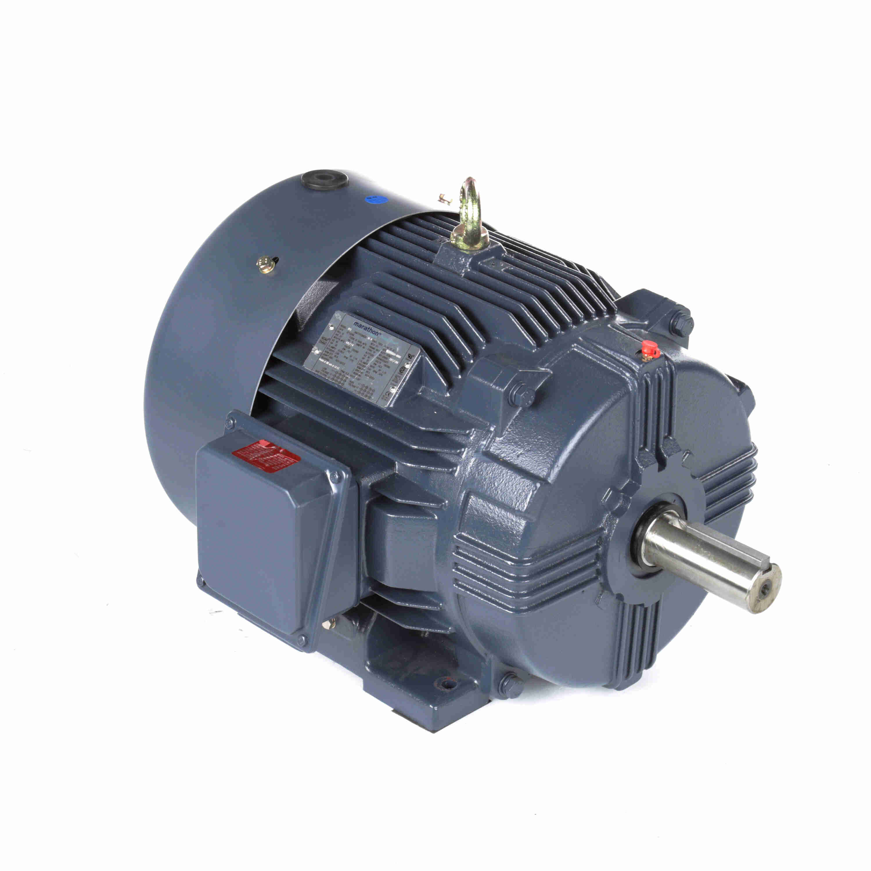 Marathon Electric General Purpose Motor, 25 & 20 HP, 3 Ph, 60 & 50 Hz, 230/460 & 190/380 V, 1800 & 1500 RPM, 284T Frame, TEFC