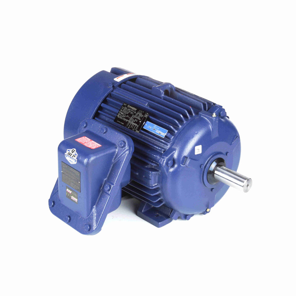 Marathon Electric Explosion Proof Motor, 25 & 20 HP, 3 Ph, 60 & 50 Hz, 230/460 & 190/380 V, 1800 & 1500 RPM, 284T Frame, EPFC