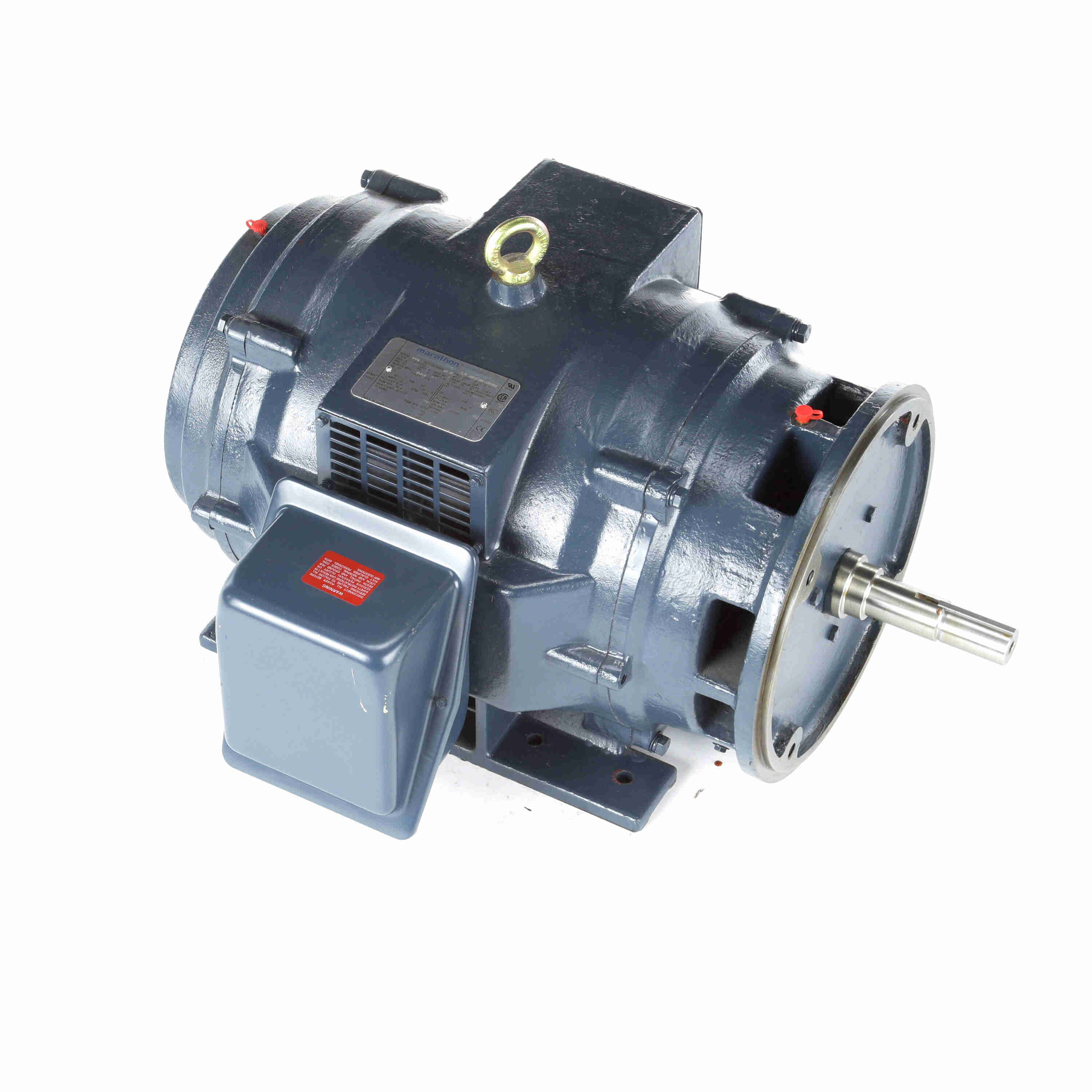 Marathon Electric Close-Coupled Pump Motor, 40 HP, 3 Ph, 60 Hz, 575 V, 3600 RPM, 286JM Frame, DP