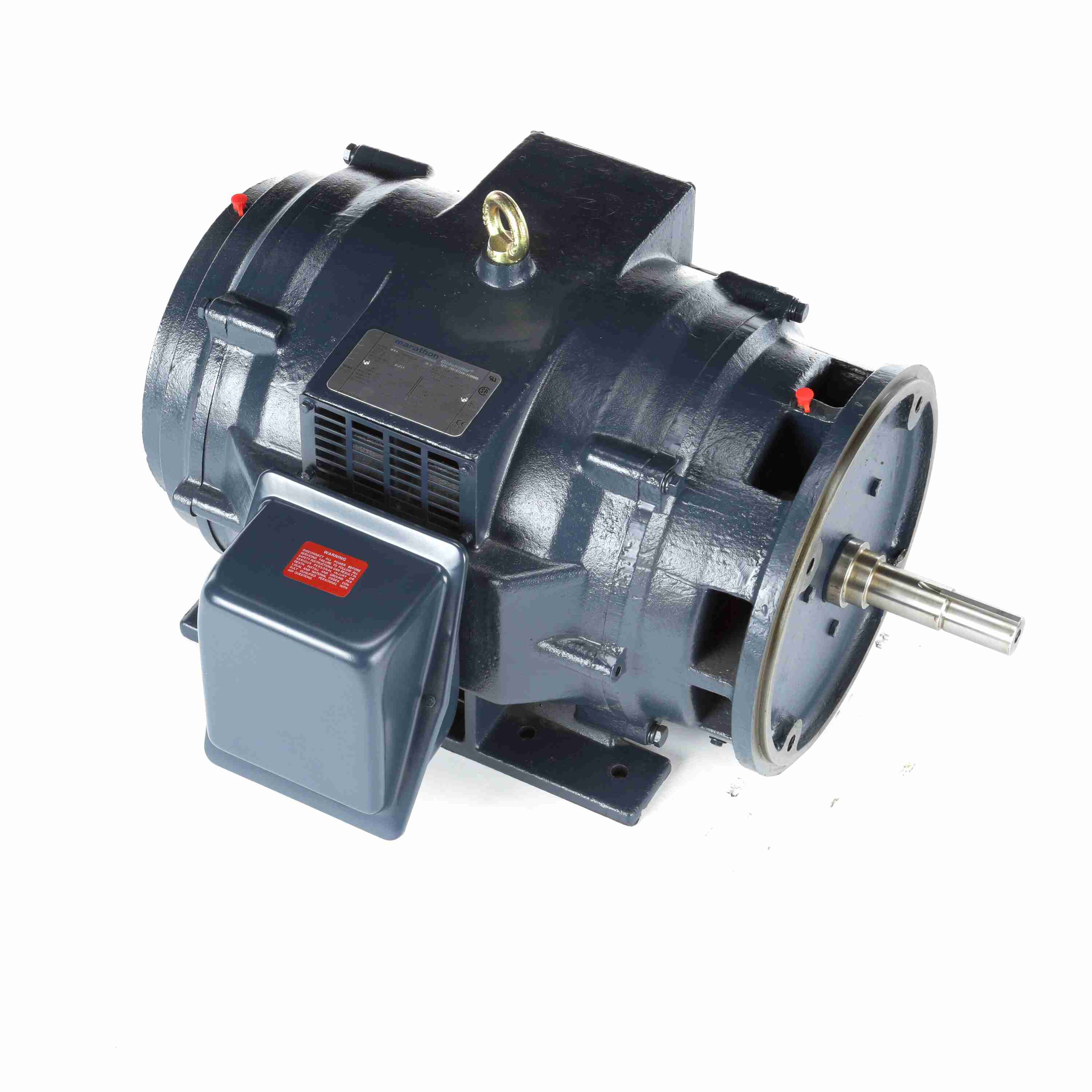 Marathon Electric Close-Coupled Pump Motor, 30 HP, 3 Ph, 60 Hz, 575 V, 1800 RPM, 286JM Frame, DP