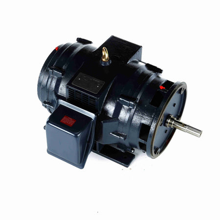 Marathon Electric Close-Coupled Pump Motor, 20 HP, 3 Ph, 60 Hz, 575 V, 1200 RPM, 286JM Frame, DP