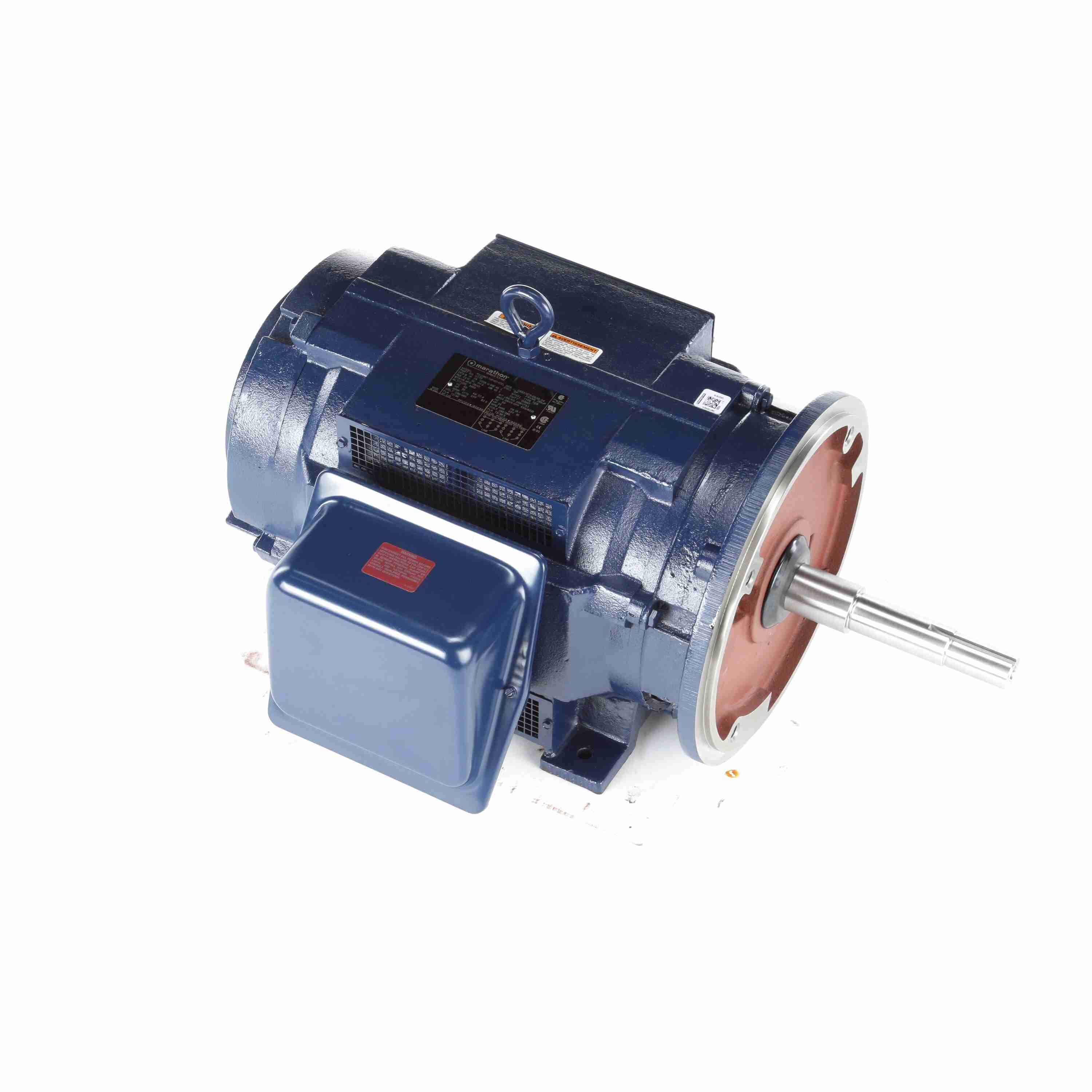 Marathon Electric Close-Coupled Pump Motor, 30 & 25 HP, 3 Ph, 60 & 50 Hz, 230/460 & 190/380 V, 1800 & 1500 RPM, 286JP Frame, DP