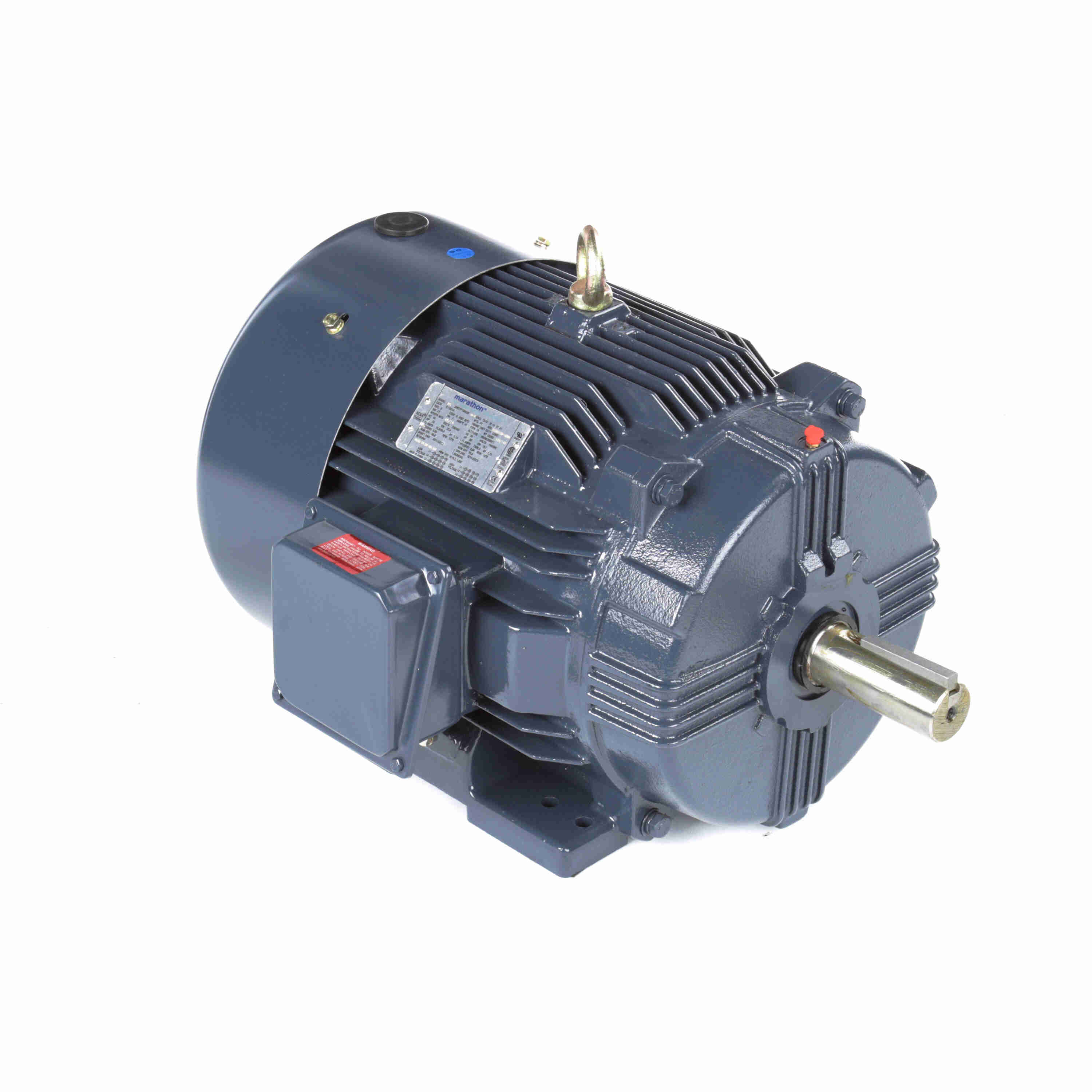 Marathon Electric General Purpose Motor, 30 & 25 HP, 3 Ph, 60 & 50 Hz, 230/460 & 190/380 V, 286T Frame, TEFC