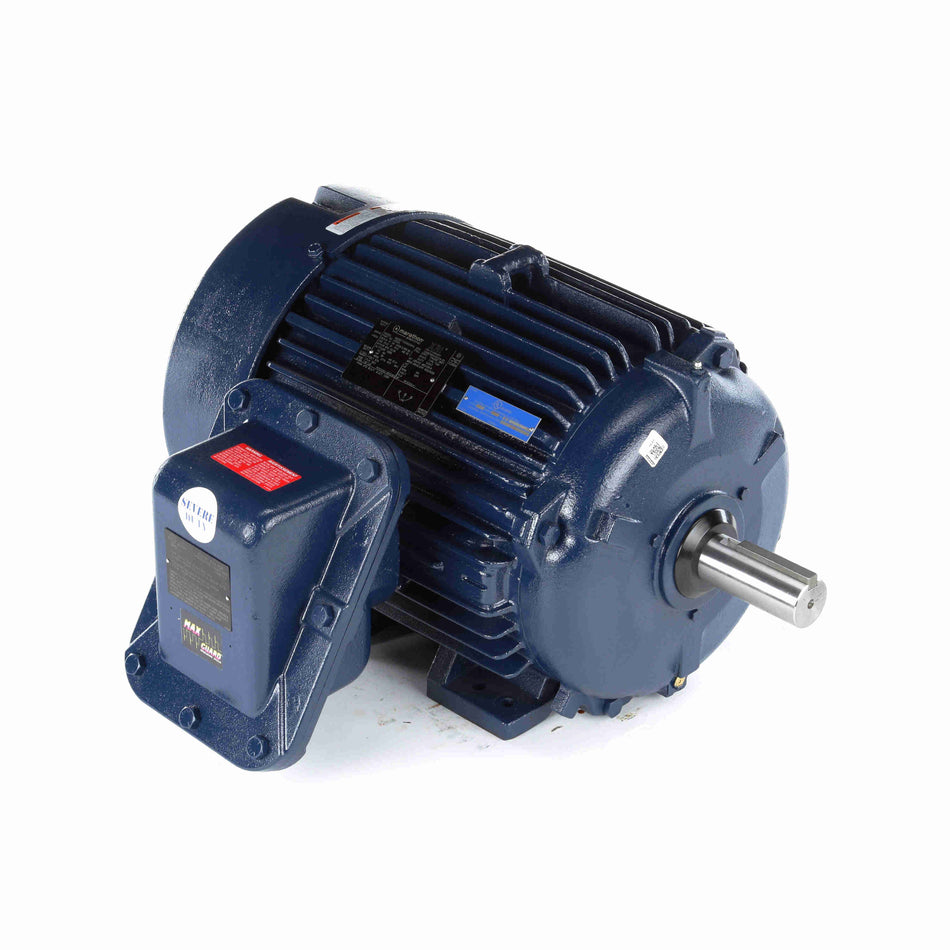 Marathon Electric Explosion Proof Motor, 30 HP, 3 Ph, 60 Hz, 575 V, 1800 RPM, 286T Frame, EPFC